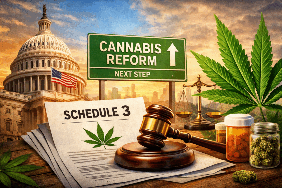 Riclassificazione cannabis USA